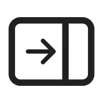 Pane Close SVG Icon